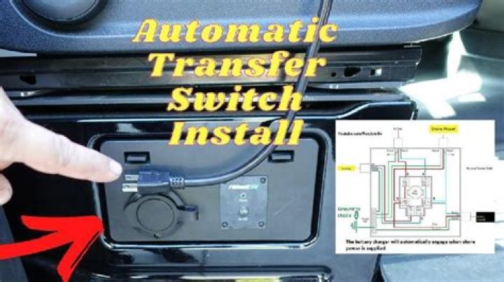 Can you install an automatic transfer switch on an RV?