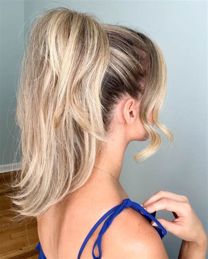 high ponytail