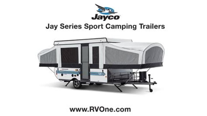 How big is a 2001 Jayco camping trailer?