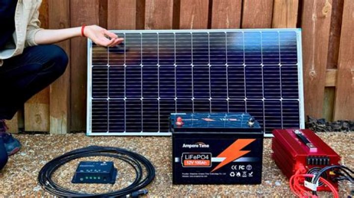 How do I stop my solar panel from draining my battery?