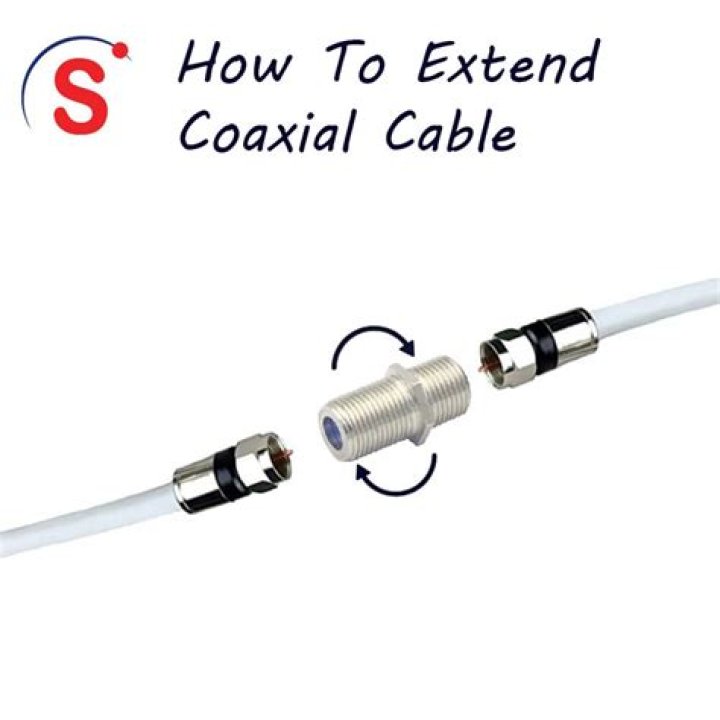 How do you connect coaxial cable without a connector