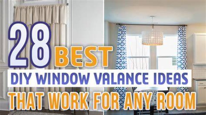How do you remove a window valance?