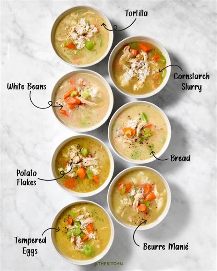 How do you thicken minestrone soup?