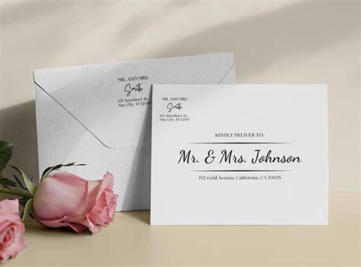 How do you write Mr and Mrs with first name