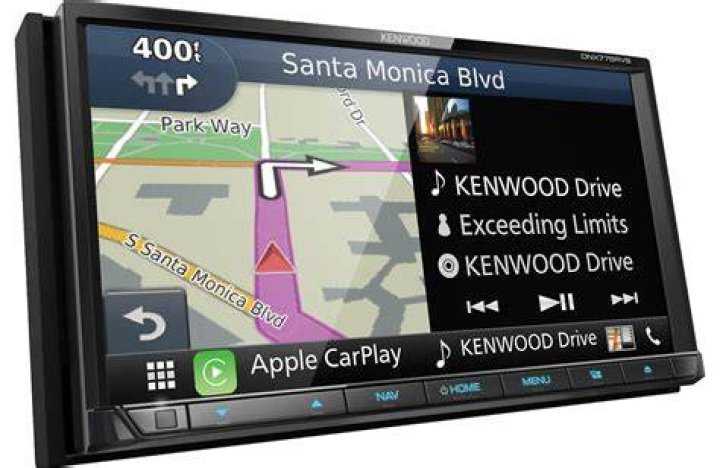 How does Garmin navigation work on Kenwood dnx775rvs?