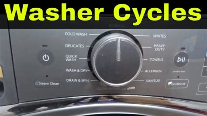 How many wash cycles does a Splendide washer have?