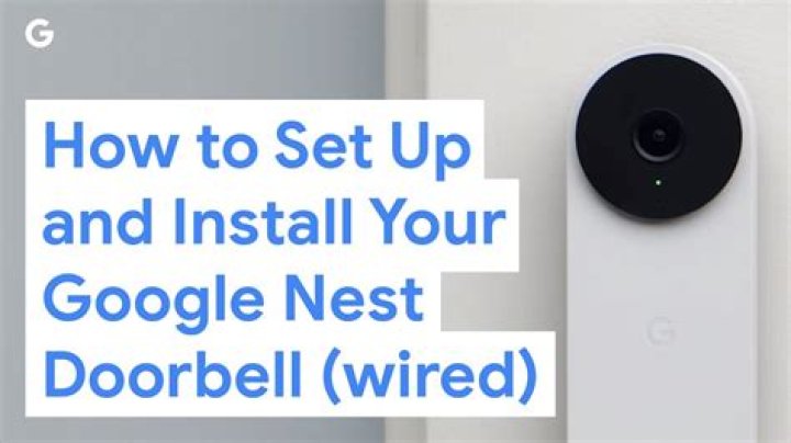 How to install nest doorbell