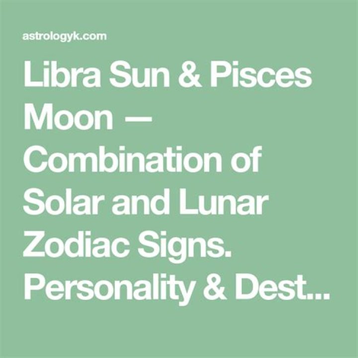 Libra Sun Pisces Moon - How To Discuss