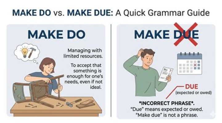 Make Do Or Make Due