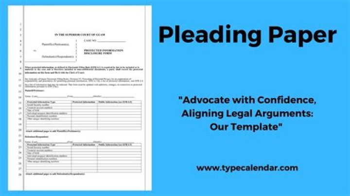Pleadings - How To Discuss