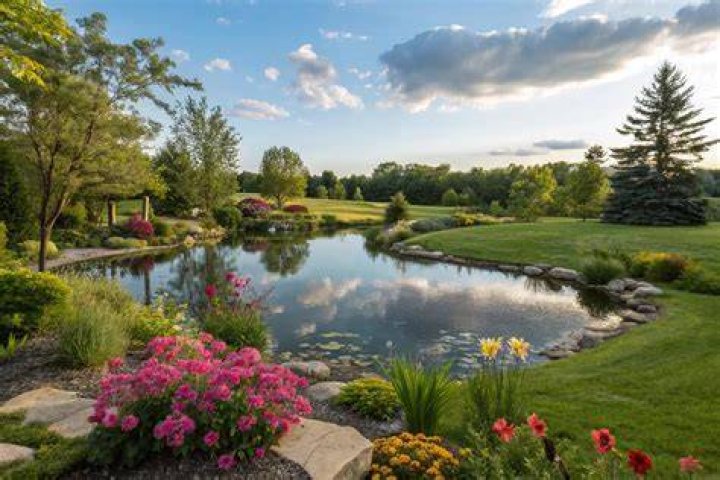 pond landscape