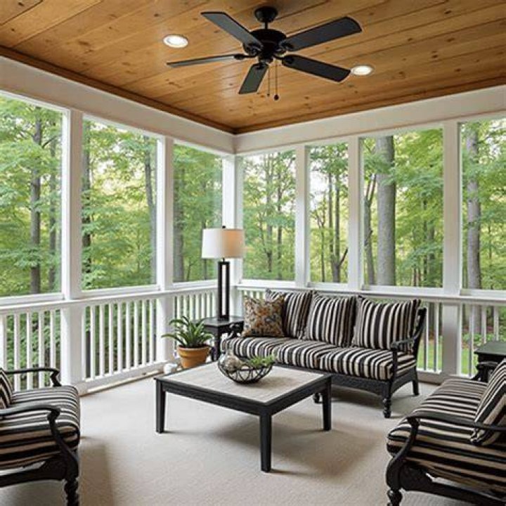 screened in patio ideas