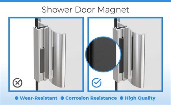 shower door magnet