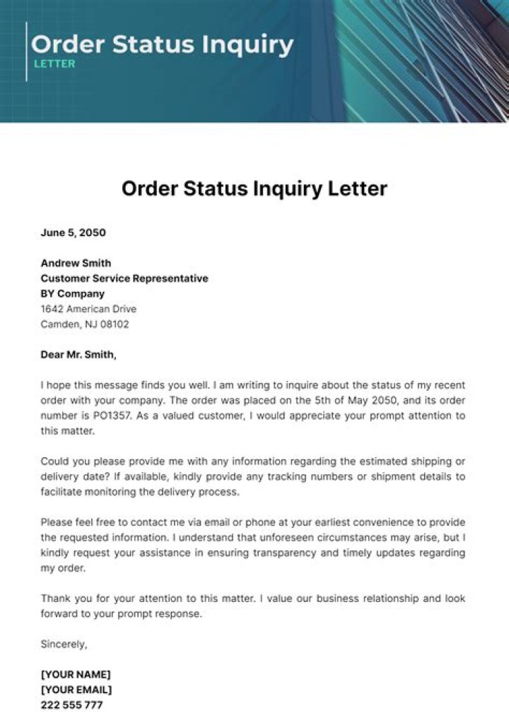 Status Enquiry - How To Discuss