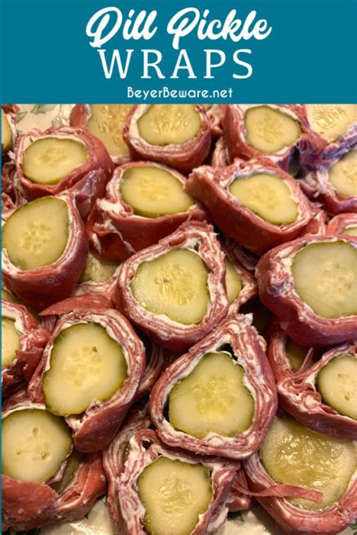 What are pickle wraps made of?