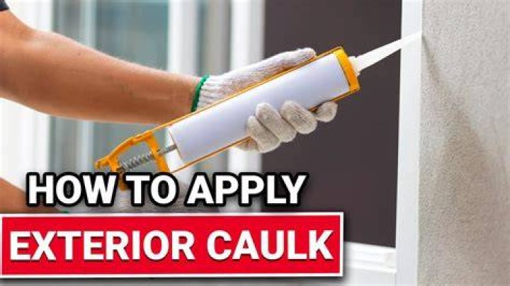 What can I use caulk for