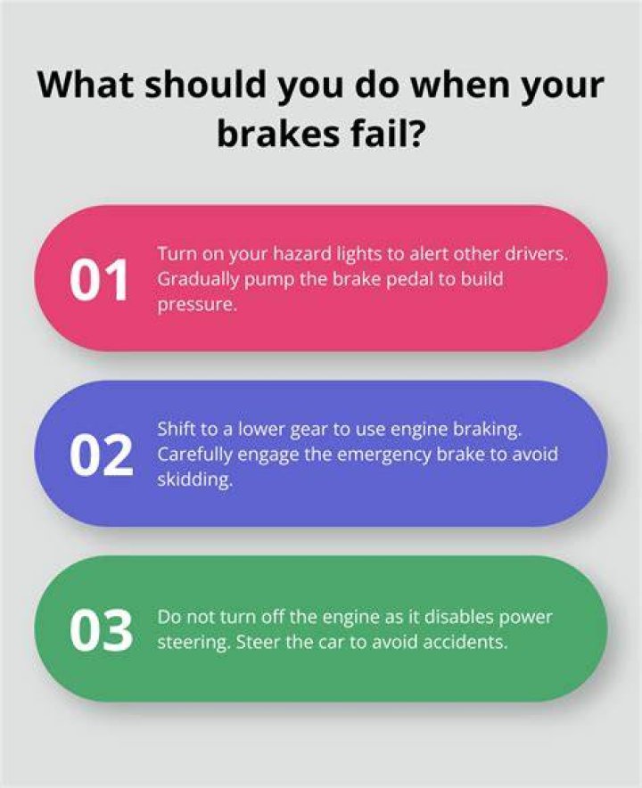 What causes emergency brake to not work?