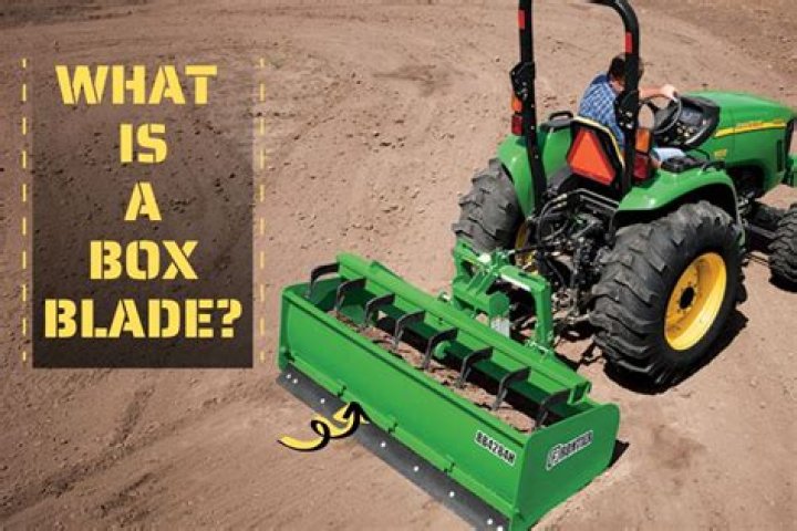 What is a box blade used for