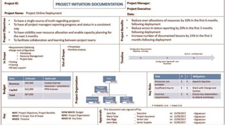 What is a PID in project management