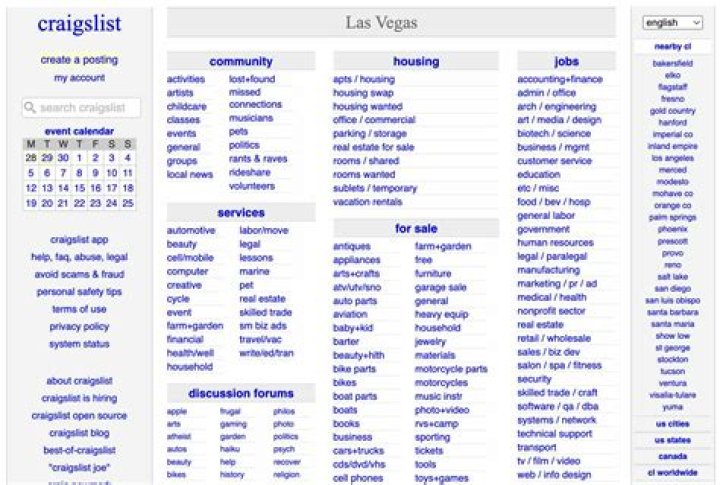 What is free on Craigslist