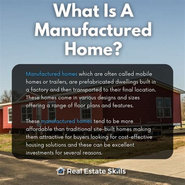 What is manufactured construction