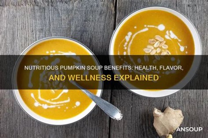 What is pumpkin soup good for?
