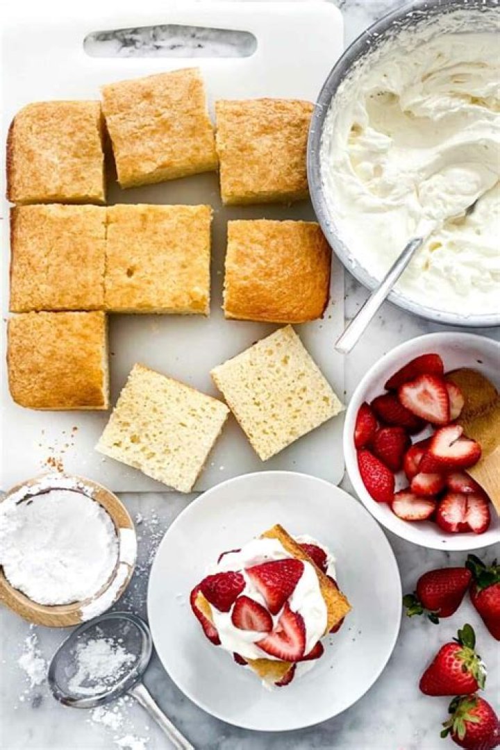 What is shortcake made of?