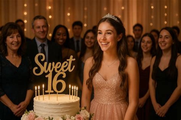 What is Sweet 16 for a boy