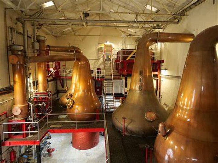 What material is used for pot stills?