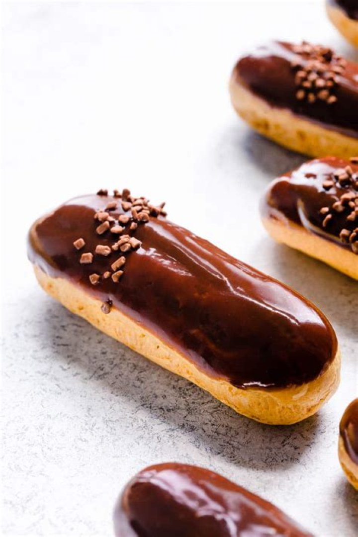 What pastry is chocolate eclairs made from?
