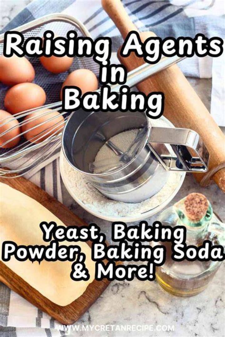 What recipes use raising agents?