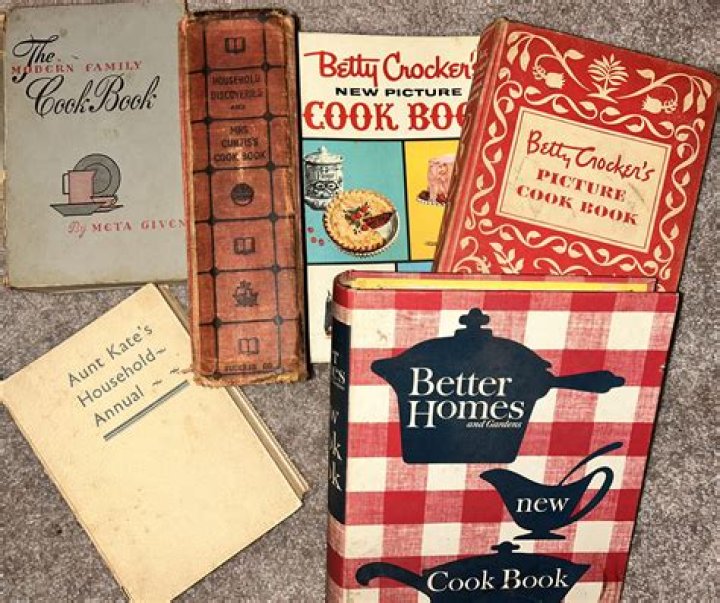 When was the first antique cook book published?