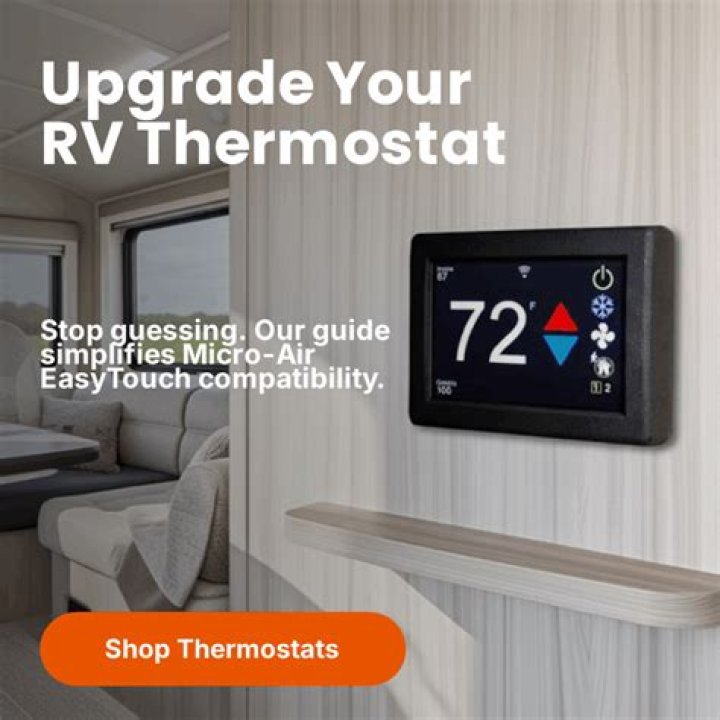 Where does RV thermostat power come from?