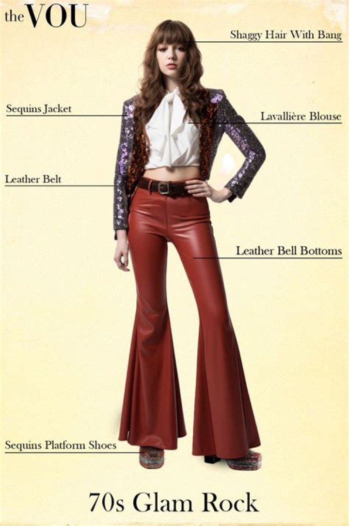 Which performer is associated with glam rock