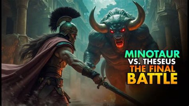 Why did Theseus fight the Minotaur
