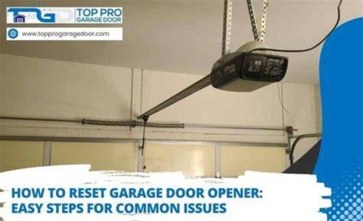 Why does my Raynor Garage door opener Keep blinking?