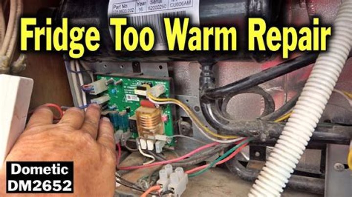 Why is my Dometic RV fridge beeping?