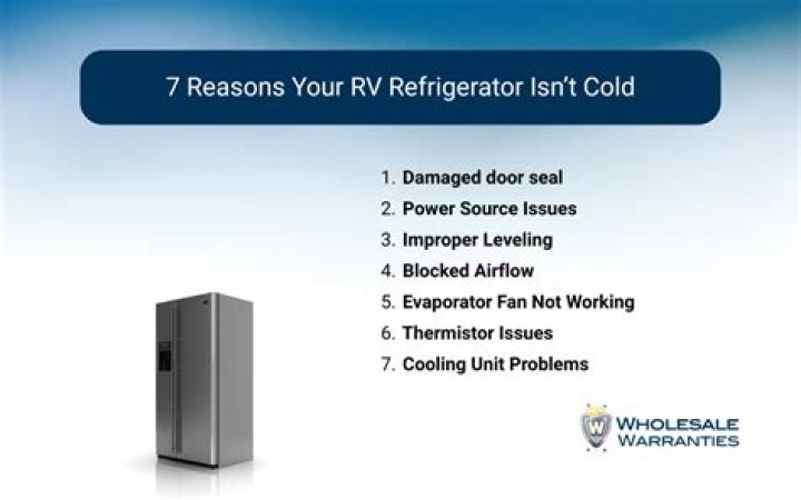 Why is my RV fridge not working?