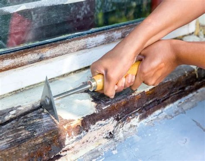 Window Sill Water Damage Window Sill Water Damage