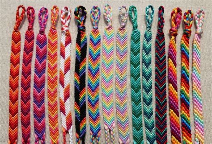 yarn bracelets